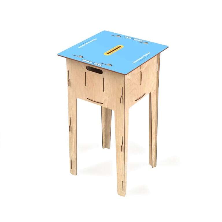 Photo of Build and Give Sticker Bin