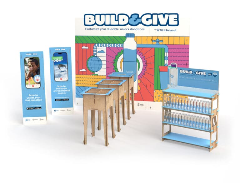 Photo of build and give display