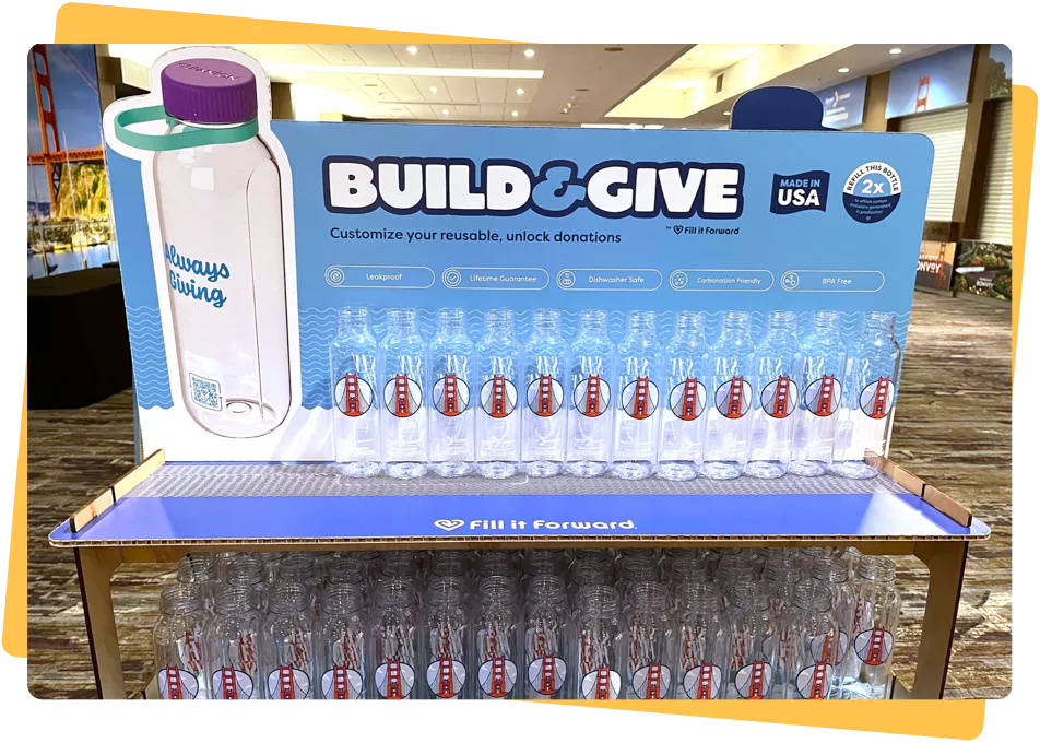 Build and Give activation experience