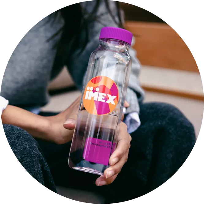 Photo of Imex branded cupanion bottle