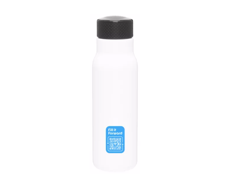Tread single wall stainless steel bottle