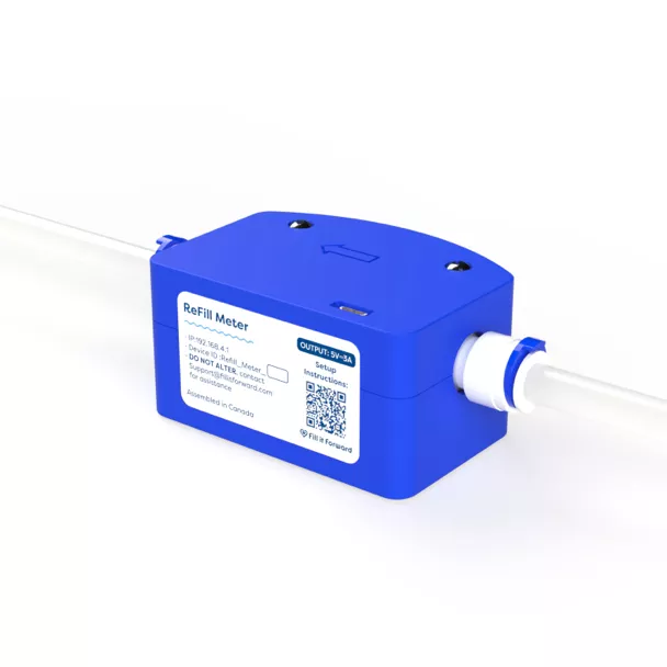 photo of reuse n365 refill meter