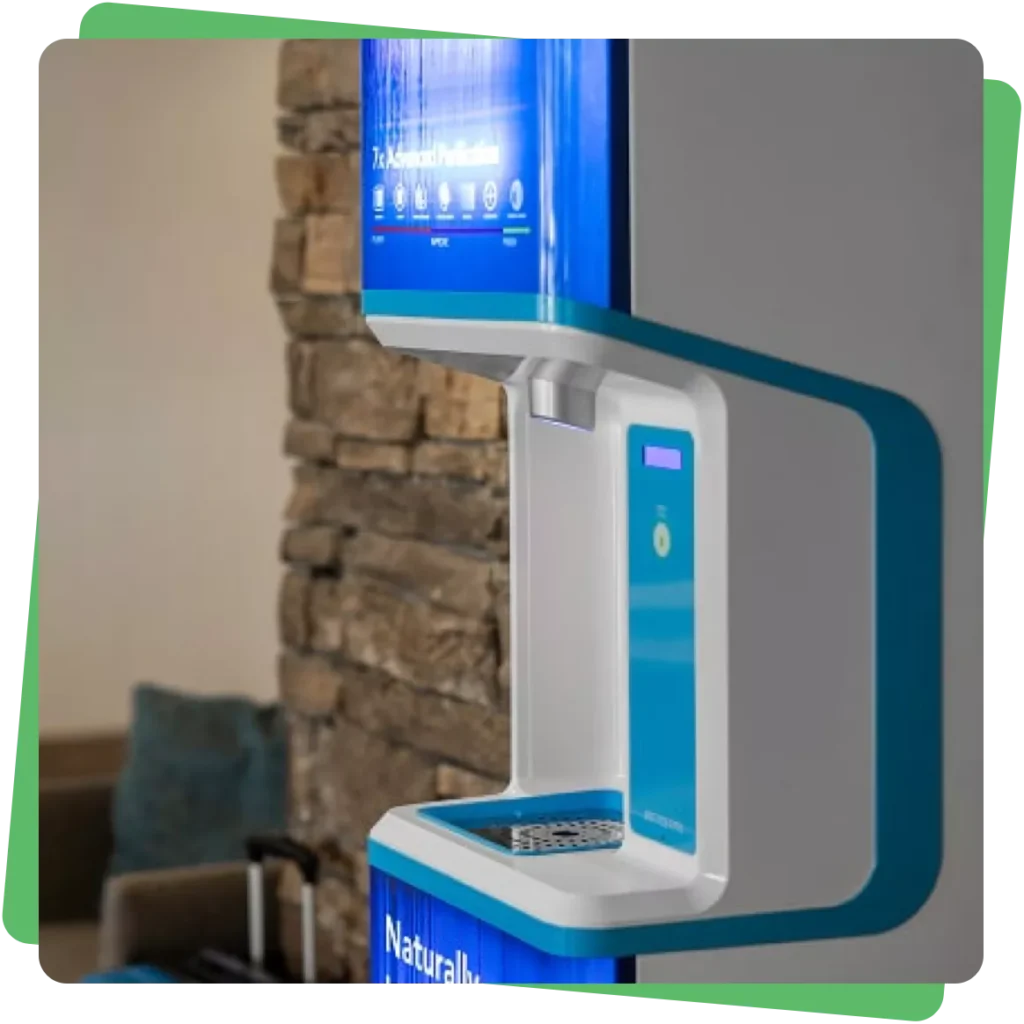 image of refill station